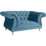 2 & 3 Sitzer Sofa von Max Winzer®, in der Farbe Blau, aus Stoff, andere Perspektive, Vorschaubild