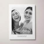 Leinwandbild Friendship, der Marke My Fam Poster I Individuelle Familienposter