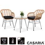 Polyrattan Garten-Sitzgruppe der Marke Casaria®