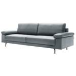 2 & 3 Sitzer Sofa, in der Farbe Grau, aus Leder, andere Perspektive, Vorschaubild