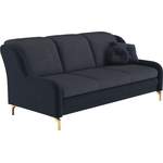 2 & 3 Sitzer Sofa von sit&more, in der Farbe Blau, aus Teilmassiv, andere Perspektive, Vorschaubild