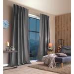 Gardine von Home Wohnideen, in der Farbe Grau, aus Textil, andere Perspektive, Vorschaubild