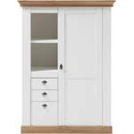 Highboard von home affaire, in der Farbe Weiss, andere Perspektive, Vorschaubild