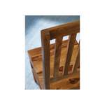 Holzstuhl von Massivmoebel24, in der Farbe Braun, aus Massivholz, andere Perspektive, Vorschaubild