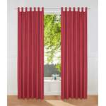 Vorhang von My Home, in der Farbe Rot, aus Polyester, Vorschaubild