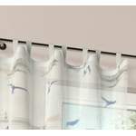 Vorhang von Stickereien Plauen, in der Farbe Grau, aus Polyester, andere Perspektive, Vorschaubild
