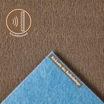 Teppichbode von Andiamo, in der Farbe Braun, andere Perspektive, Vorschaubild