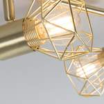 Strahler und Spot von QAZQA, in der Farbe Gold, aus Stahl, andere Perspektive, Vorschaubild