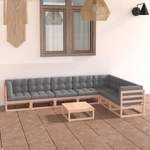 7-Sitzer Lounge-Set der Marke Ebern Designs
