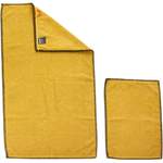 Handtuch-Set von twentyfour, in der Farbe Gold, aus Textil, andere Perspektive, Vorschaubild