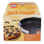 Backforme von dr. oetker, in der Farbe Schwarz, aus Metall, andere Perspektive, Vorschaubild