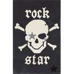 Kinderteppich von Rock STAR Baby, in der Farbe Grau, aus Textil, andere Perspektive, Vorschaubild