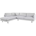 Ecksofa von PLACES OF STYLE, in der Farbe Beige, aus Echtleder, andere Perspektive, Vorschaubild