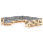 11-Sitzer Lounge-Set der Marke Ebern Designs