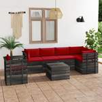 6-Sitzer Lounge-Set der Marke Alpen Home