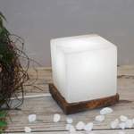 Beistelltischlampe von HIMALAYA SALT DREAMS, in der Farbe Weiss, aus Holz, andere Perspektive, Vorschaubild