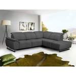 Couch von Livetastic, in der Farbe Schwarz, aus Textil, andere Perspektive, Vorschaubild
