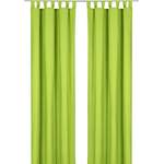 Vorhang von Weckbrodt, in der Farbe Grün, aus Polyester, andere Perspektive, Vorschaubild