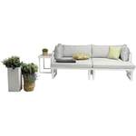 Gartenlounge-Set von Destiny, in der Farbe Beige, aus Polyester, andere Perspektive, Vorschaubild