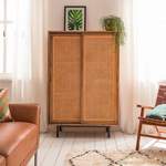 Highboard von home24, in der Farbe Beige, aus Holz, andere Perspektive, Vorschaubild