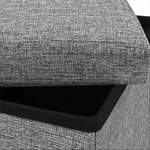 Sitzbank von Casaria®, in der Farbe Grau, aus Mdf, andere Perspektive, Vorschaubild
