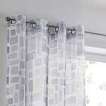 Vorhang von Kutti, in der Farbe Grau, aus Stoff, andere Perspektive, Vorschaubild