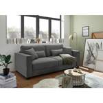 2 & 3 Sitzer Sofa von ED-Lifestyle, in der Farbe Grau, aus Textil, andere Perspektive, Vorschaubild