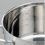 Topf von GSW, in der Farbe Silber, aus Edelstahl, andere Perspektive, Vorschaubild