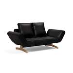 2 & 3 Sitzer Sofa von INNOVATION LIVING ™, in der Farbe Schwarz, aus Massivholz, andere Perspektive, Vorschaubild
