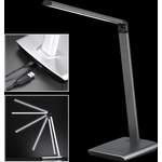 Schreibtischlampe von Fischer & Honsel, in der Farbe Grau, aus Metall, andere Perspektive, Vorschaubild
