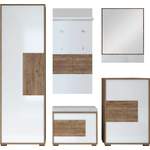 Garderoben-Set von PLACES OF STYLE, in der Farbe Weiss, aus Holzwerkstoff, Vorschaubild
