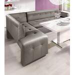 Eckbank von exxpo - sofa fashion, in der Farbe Grau, aus Holzwerkstoff, Vorschaubild