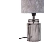 Beistelltischlampe von Pauleen, in der Farbe Grau, aus Textil, andere Perspektive, Vorschaubild