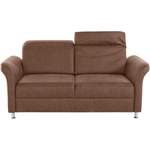 2 & 3 Sitzer Sofa von sit&more, in der Farbe Braun, aus Flachgewebe, andere Perspektive, Vorschaubild