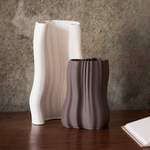 Tischvase von ferm LIVING, in der Farbe Weiss, aus Glasiert, andere Perspektive, Vorschaubild