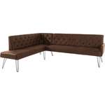 Eckbank von exxpo - sofa fashion, in der Farbe Braun, aus Microfaser, andere Perspektive, Vorschaubild