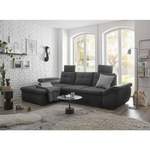 Couch von ED EXCITING DESIGN, in der Farbe Schwarz, aus Textil, andere Perspektive, Vorschaubild