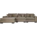 Ecksofa von Guido Maria Kretschmer Home&Living, in der Farbe Beige, aus Teilmassiv, andere Perspektive, Vorschaubild