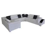 Ledersofa Couch der Marke JVmoebel