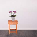 Gartentisch von INTERIA Home & Living, in der Farbe Beige, aus Holz, andere Perspektive, Vorschaubild