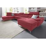 Wohnlandschafte von exxpo - sofa fashion, in der Farbe Rot, aus Holzwerkstoff, Vorschaubild