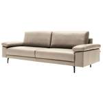 2 & 3 Sitzer Sofa, in der Farbe Beige, aus Leder, andere Perspektive, Vorschaubild