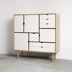 Highboard von Andersen Furniture, in der Farbe Weiss, aus Nussbaum, andere Perspektive, Vorschaubild