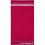 Handtuch-Set von Bruno Banani, in der Farbe Rosa, aus Baumwolle, andere Perspektive, Vorschaubild