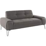 2 & 3 Sitzer Sofa, in der Farbe Grau, aus Metall, andere Perspektive, Vorschaubild