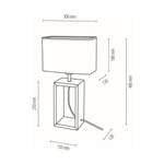 Beistelltischlampe von Loft46, in der Farbe Schwarz, aus Metall, andere Perspektive, Vorschaubild