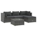 4-Sitzer Lounge-Set der Marke VIDAXL