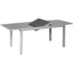 Gartentisch von Merxx, in der Farbe Grau, aus Metall, andere Perspektive, Vorschaubild