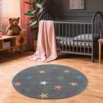 Sonstige-Teppich von Happy Rugs, in der Farbe Silber, aus Textil, andere Perspektive, Vorschaubild