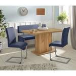 Sitzbank von home affaire, in der Farbe Blau, aus Massivholz, andere Perspektive, Vorschaubild